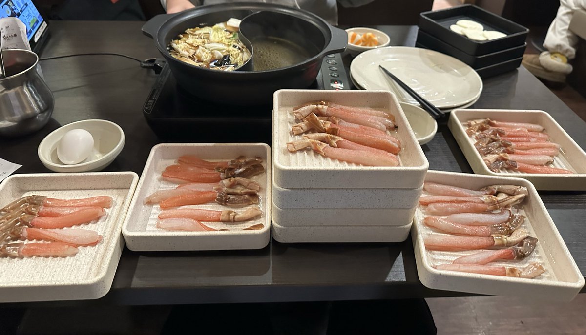 MMZ900RS10's tweet photo. 今年も頑張ったねってことで...
🦀食べてきた！！ https://t.co/whNbBQskhQ