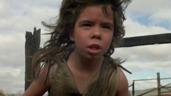 BleedingFool's tweet photo. Separated at birth? 
"Feral Kid" from 'The Road Warrior'
'Supergirl' actress Milly Alcock https://t.co/5FyiUzySUk