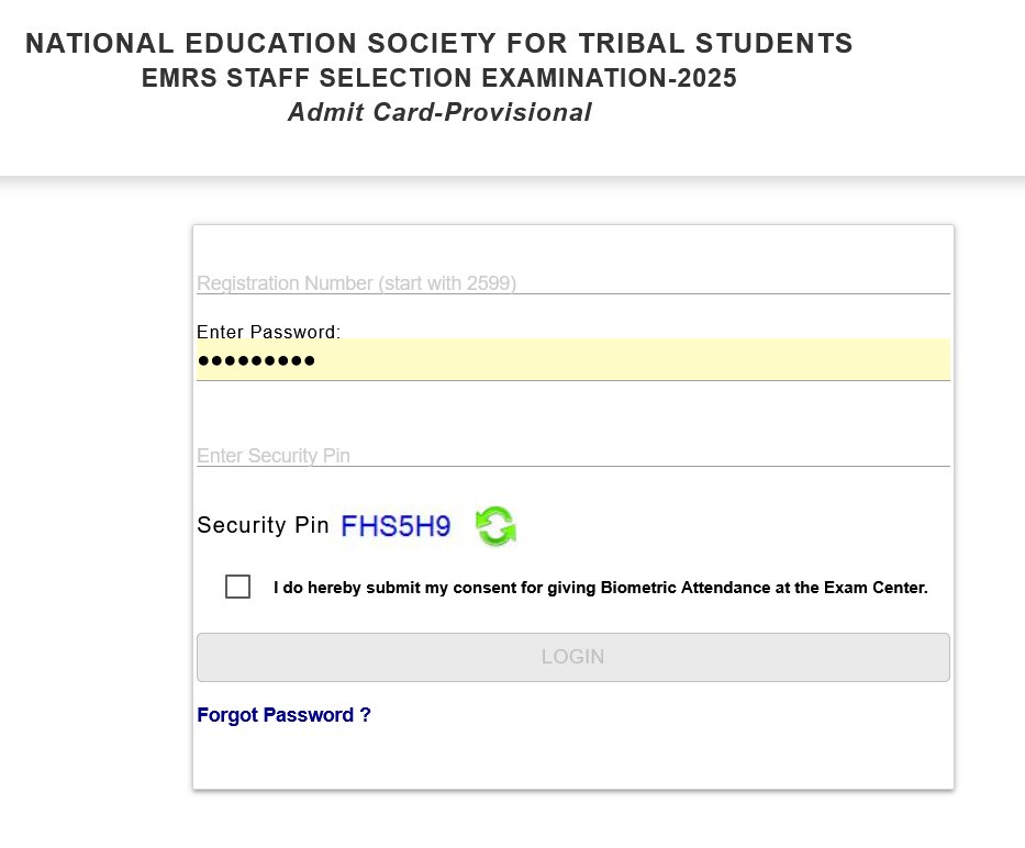 rojgarresult's tweet image. EMRS TGT / PGT &amp;amp; Non Teaching Post Admit Card Released
#RojgarResult #EMRS 
Click to Download : tinyurl.com/25yhkvv5