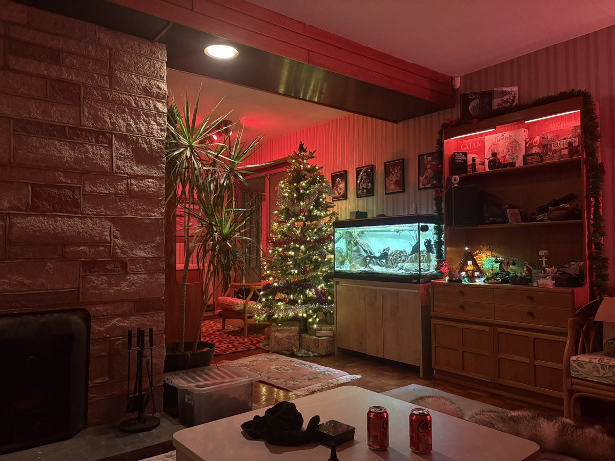 We got our tree up ^^ <a href="/mookytheotter/">Mookytheotter</a>