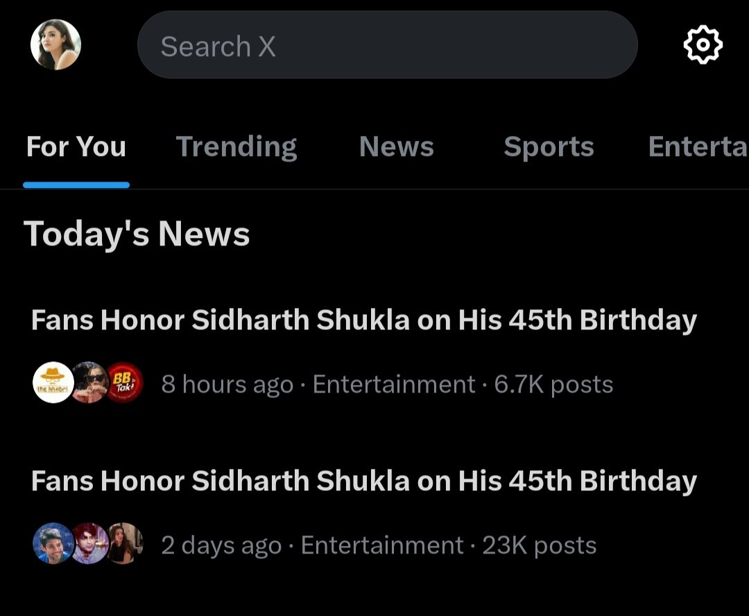 Masoom__Sii's tweet photo. To all the persons who said people will forget #SidharthShukla

He is still trending and will shine forever.....♡ 

HBD KING SIDHARTH
#HBDSidharthShukla https://t.co/KT7KIV1eiK