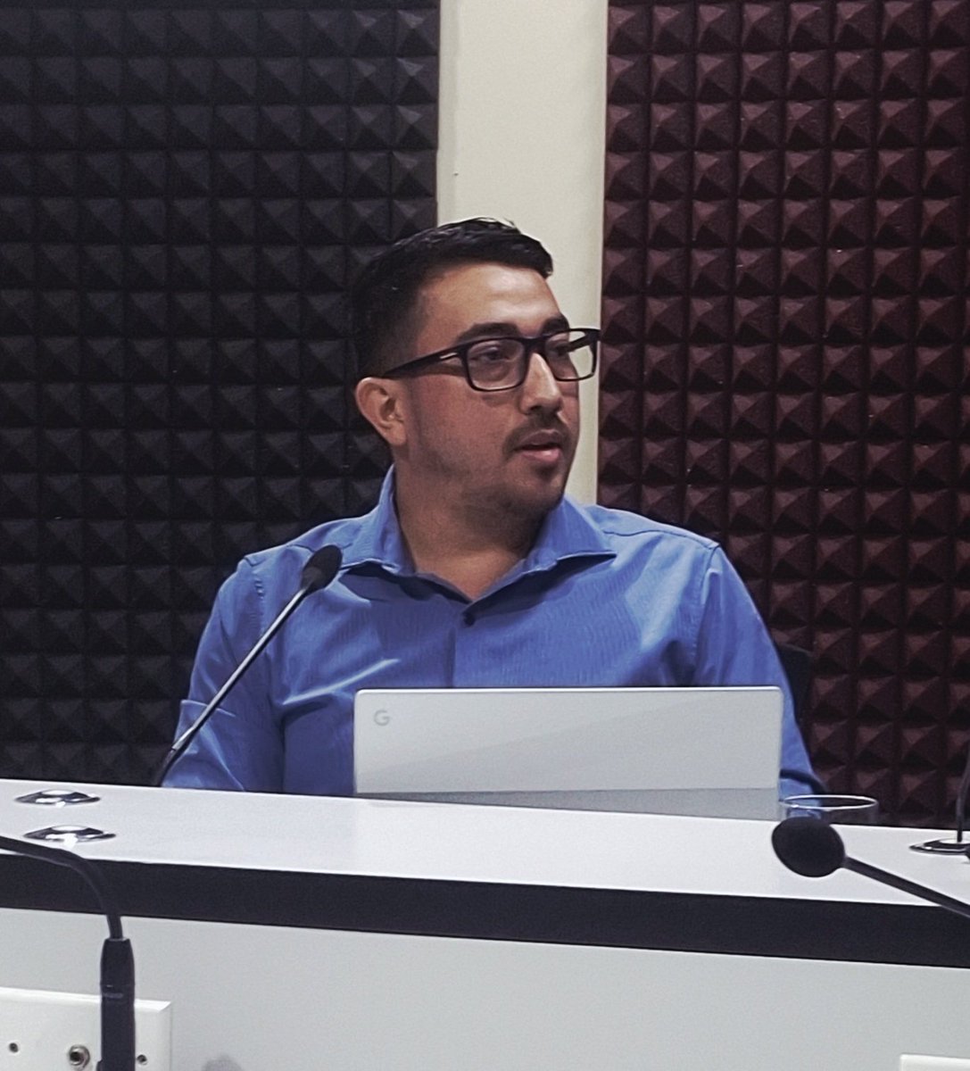 IsssComite's tweet photo. "Los señalamientos apuntan a una administración deficiente dentro de la institución, una práctica que va en dirección contraria a los lineamientos de eficiencia y orden establecidos por el presidente Nayib Bukele."

Emilio Vargas 
Coordinador del Comité de Trabajadores por la Defensa del Fondo de Protección y Retiro del ISSS