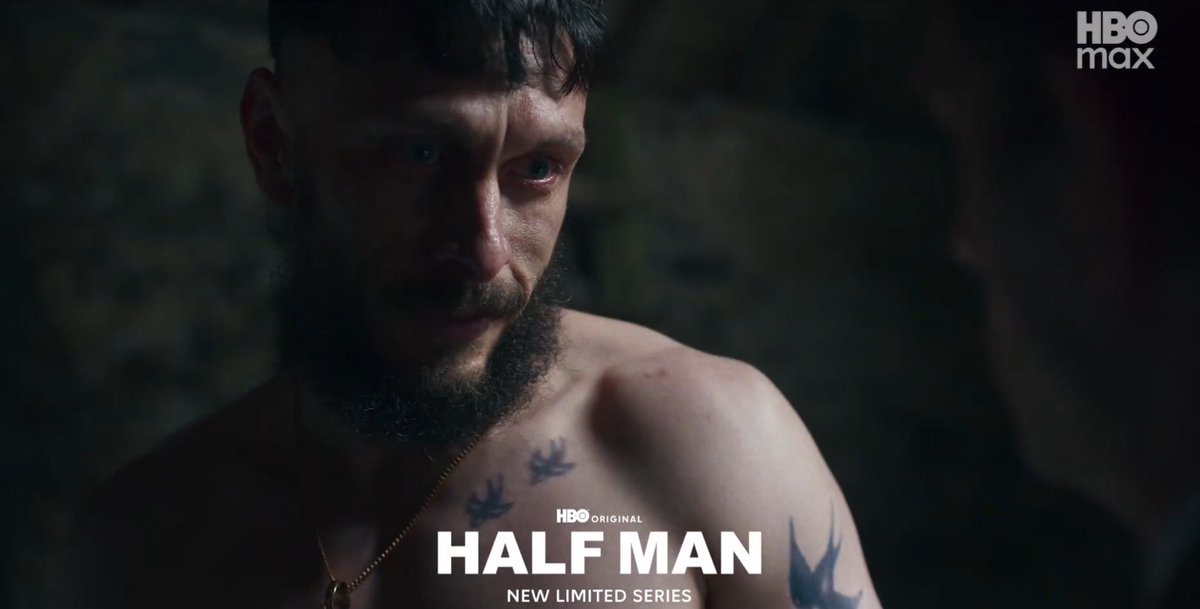 FilmUpdates's tweet photo. New look at Richard Gadd’s upcoming limited series ‘HALF MAN’ co-starring Jamie Bell.

Premiering in 2026 on HBO and HBO Max. https://t.co/JCkf6itBgx