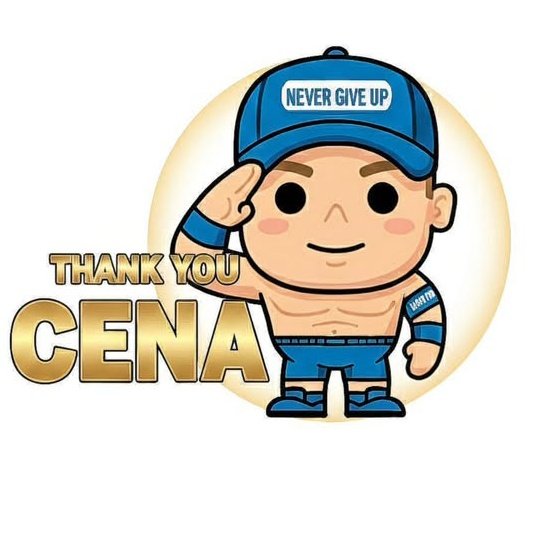 #ThankYouCena