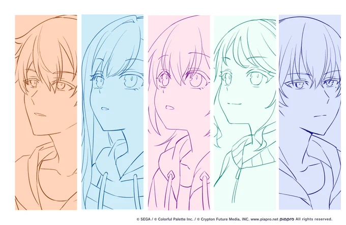 Vivid BAD SQUAD × MIKU『リアライズ』 2DMVイラストを担当させていただきました どうぞよろしくお願いいたします