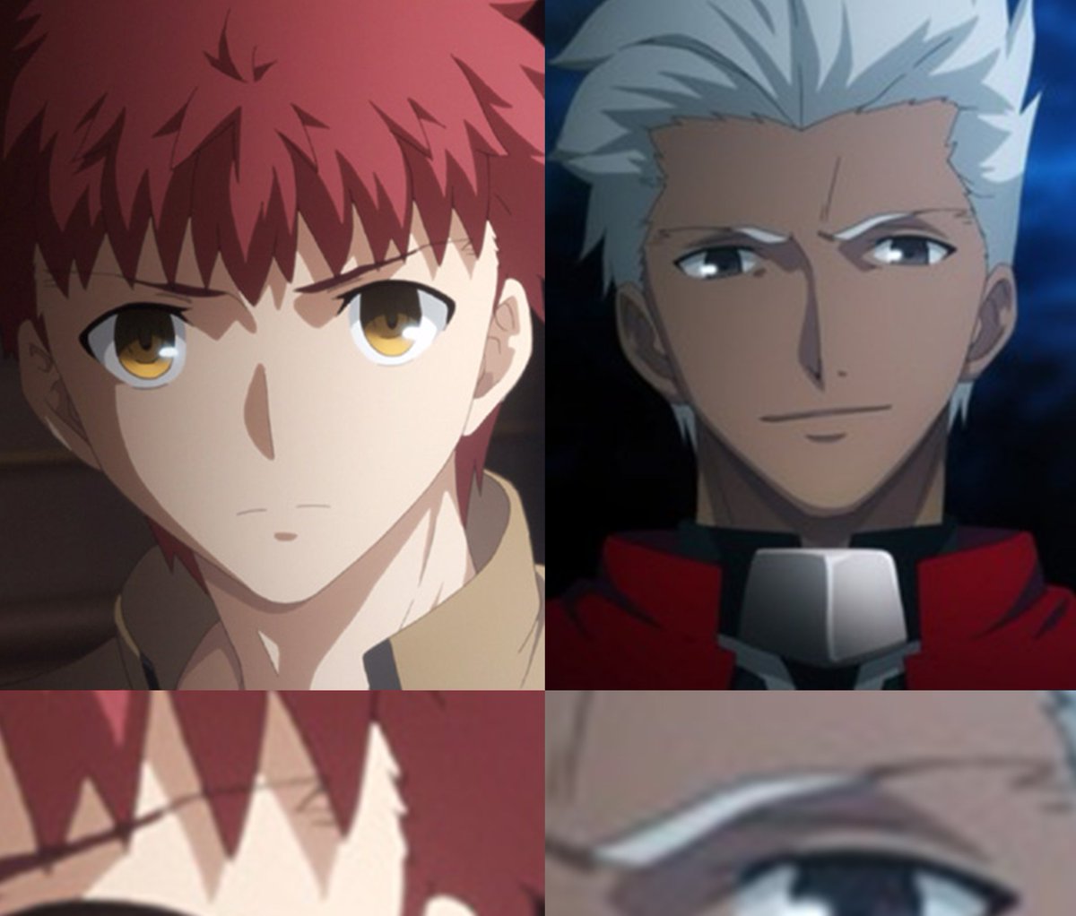 that eyebrow squiggle is a really obvious giveaway