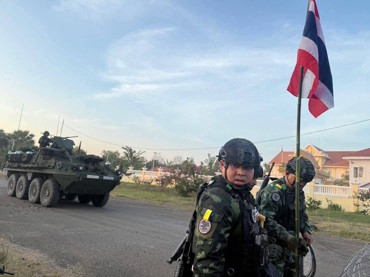 Self-defense? Funny how they already had their flag in their pocket, ready to plant. 🇹🇭