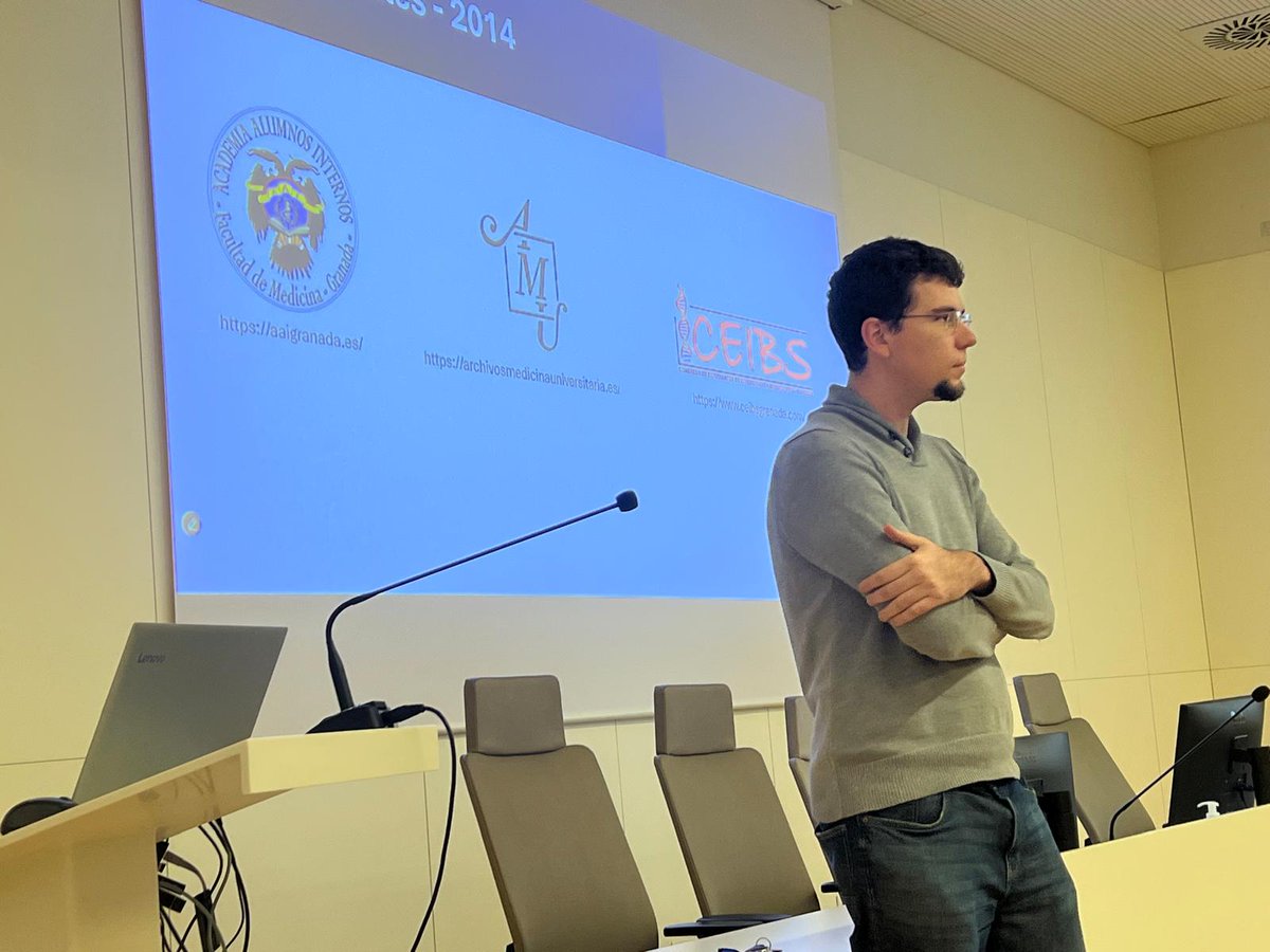 FacMedicinaUGR's tweet photo. 🎓 ¡Gracias por participar en la sesión del Equipo para el Desarrollo de la Docencia Universitaria!“Publicación de artículos biomédicos por estudiantes: una experiencia de docencia horizontal y práctica”
👨‍🏫 Prof. Mario Rivera 💬 Intercambio de ideas que impulsa innovación docente https://t.co/Et0zDvWIOk