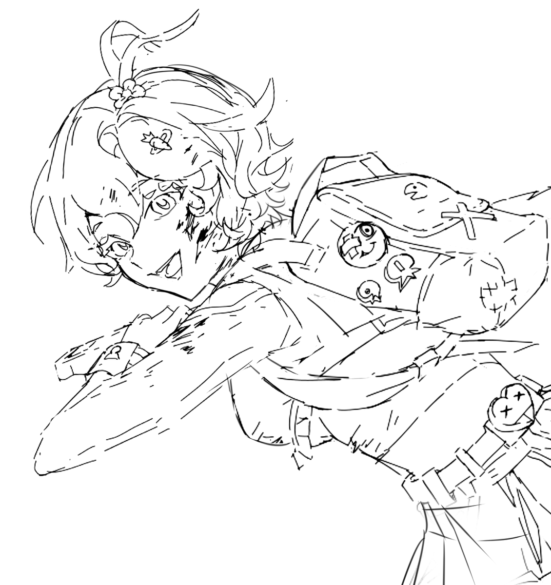 Xueone_'s tweet photo. 21_NOV_2025(4) 
#illustration #スケッチ https://t.co/QQun7Zk6i5