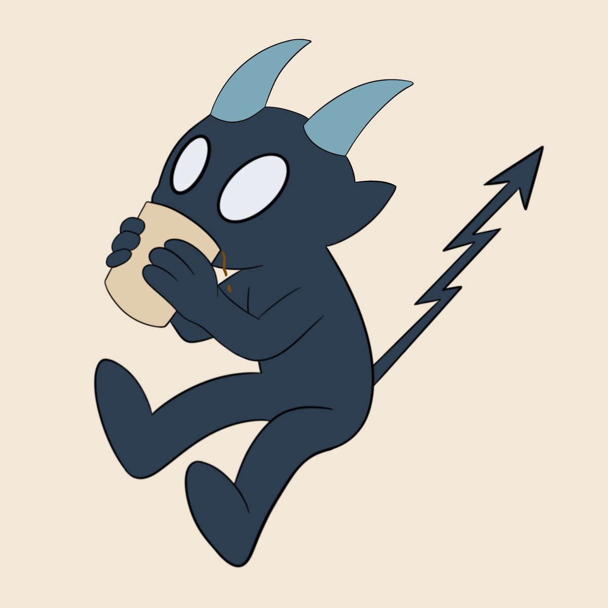 koazey's tweet photo. first coffee of the day hit different https://t.co/1Y04wwHVJe