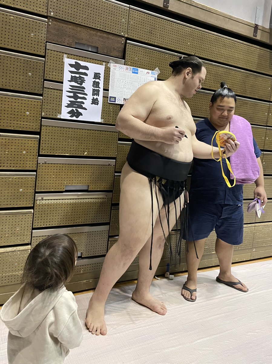 大きく育ってから会って欲しいなぁ