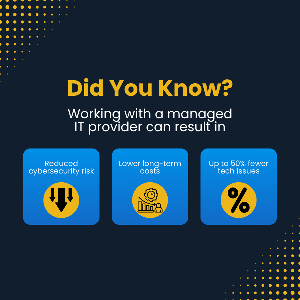 Managed IT reduces risk, cuts long-term costs, and keeps your team productive.

Discover how smarter support can transform your operations - visit-our.link/OvUQuuH

#ManagedIT #TechSupportUK #CyberRisk