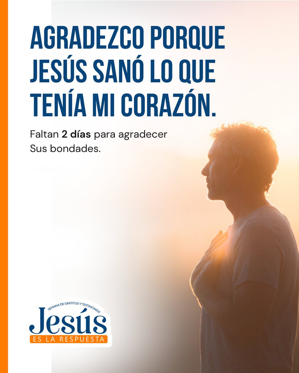 El Señor también sana lo profundo, aquello que solo Él conoce.
Hoy agradecemos por Su toque que restaura el corazón.

#SanidadInterior
#OriónRadioYTV