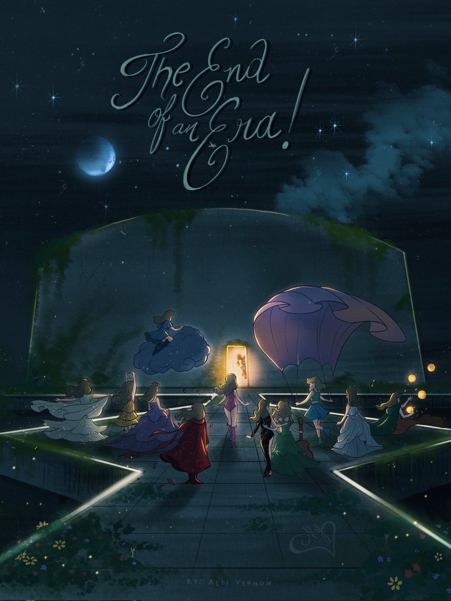 alefvernon's tweet image. The eras are together on stage for a final show... 🥹🫶✨️