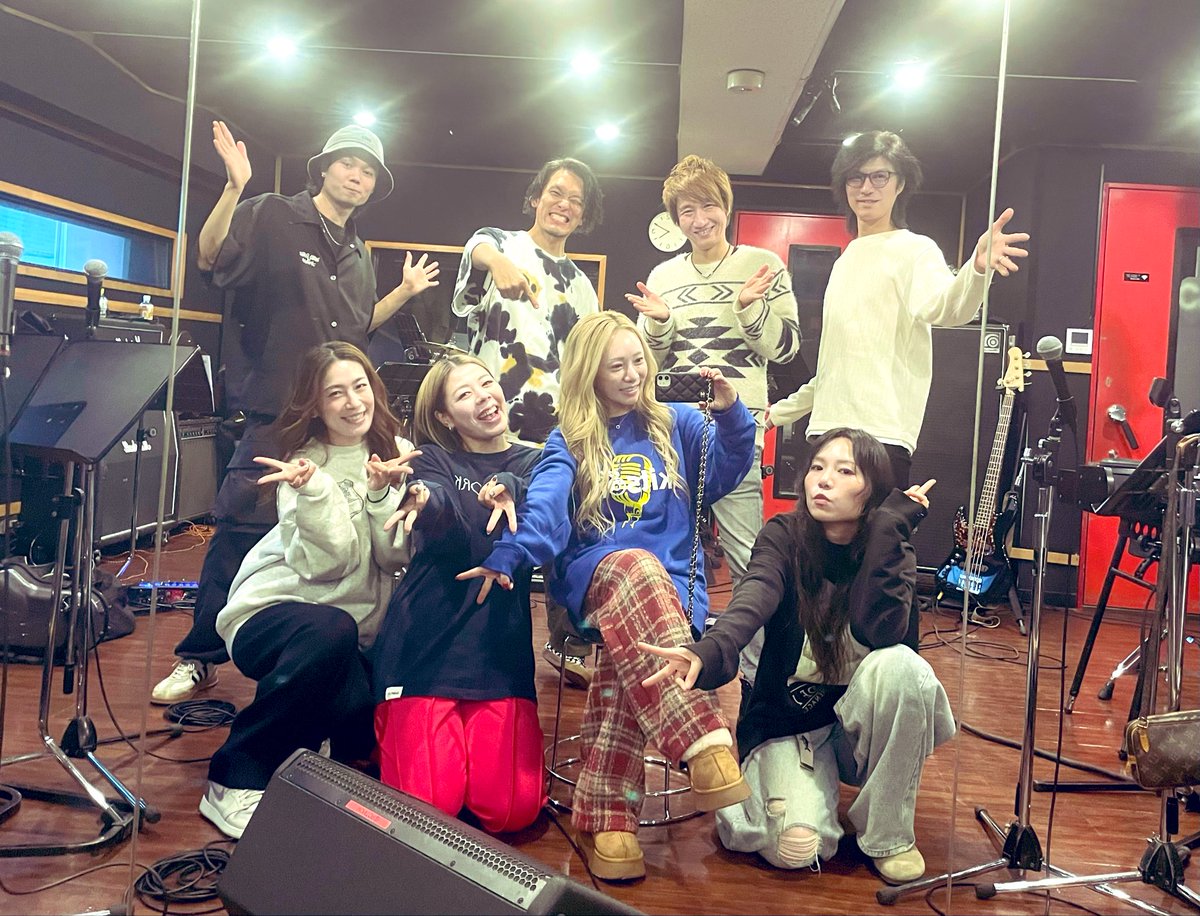 Asami Christmas Liveリハでした！！🎄✨ またもやワープした？！って