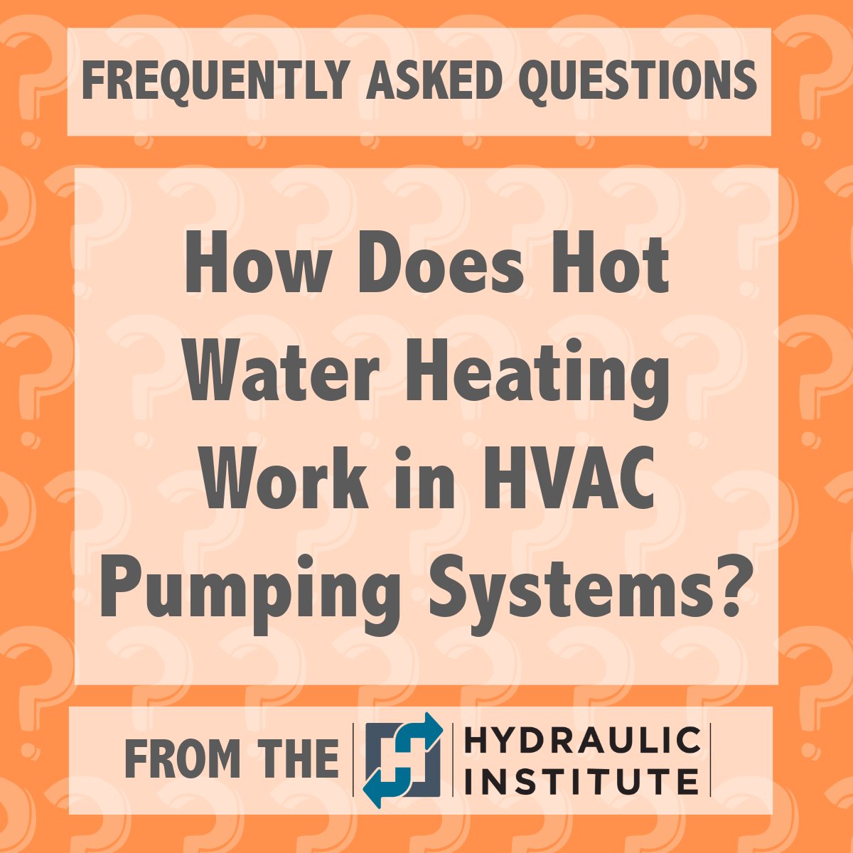In this week's FAQ from <a href="/HIpumps/">Hydraulic Institute</a>, learn more about hot water heating in HVAC pumping systems. 

pumpsandsystems.com/how-does-hot-w…