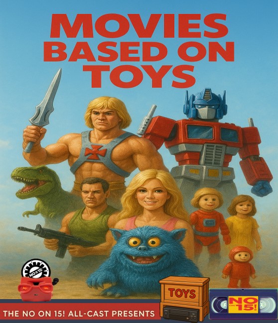NEW! This week we dive into Nostalgia with Movies based on toys episode! We go in on your 80's favorites and see which one's were good, bad, and ugly while having a laugh along the way! So open up your toy boxes and tune in! 
#toys #podcast #movies #fun 

linktr.ee/TheNoOn15Teen