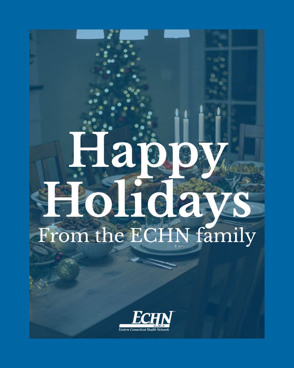 This season, we’re grateful for our dedicated caregivers, supportive community, and the moments of kindness that make each day brighter.  Wishing you and your loved ones a peaceful and joyful season ahead! 🎄

#ECHNHealthcare #EasternCTHealth #ECHNCommunityCare #PMH