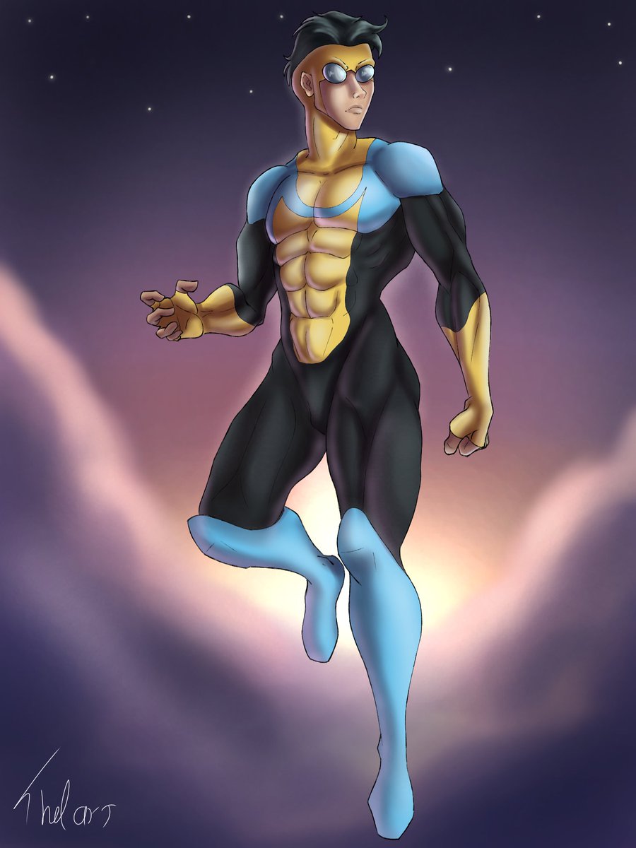 Surprise! I can behave sometimes. 😌✨🎨

#digitalart #fanart #Invincible #invinciblefanart