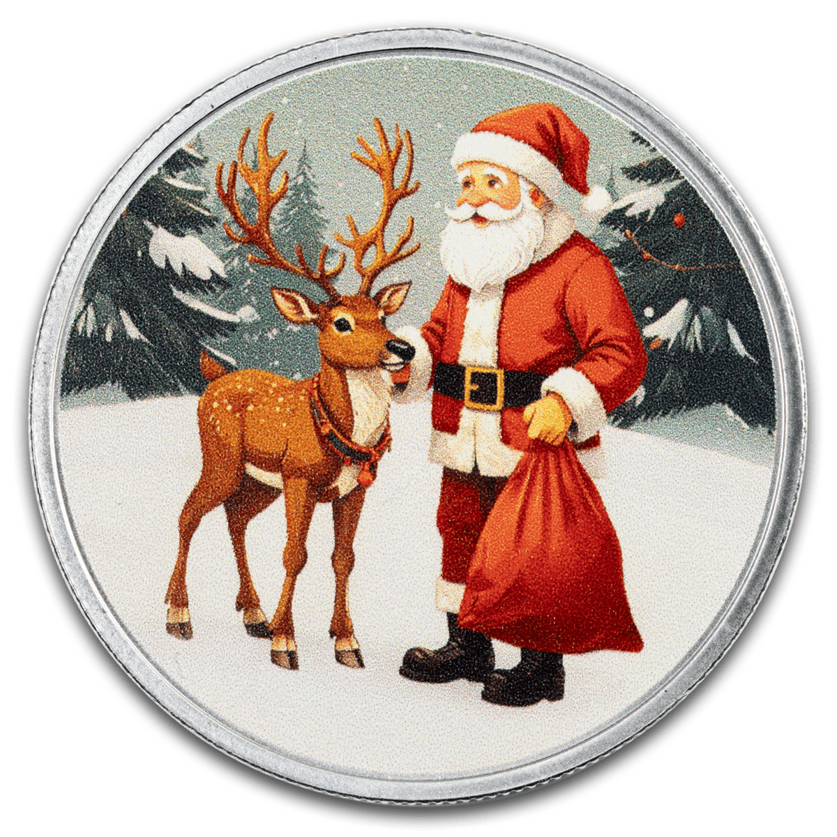 GR_Reserve's tweet image. Bring a bit of North Pole magic 🎅❄️ Santa’s Workshop 1 oz silver colorized round shines with festive charm ✨ Pre-Order Now!

grreserve.com/collections/ho…

#SantaCoin #SilverCoin #ColorizedCoin #PAMP #HolidaySeason #ChristmasGift #FestiveCollectible  #CoinCollectors #HolidayMagic