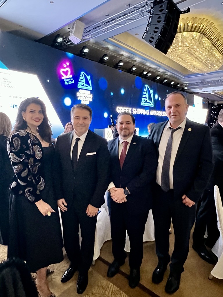 INSBClass's tweet photo. On 5th December, INSB Class was proud to attend once more the Lloyd’s List Greek Shipping Awards 2025 with a corporate table at the http://Intercontinental. An inspiring celebration of excellence in Greek and global shipping!  #INSBClass #GreekShippingAwards #LloydsList #LGSA2025 https://t.co/TtcIbAhDhZ