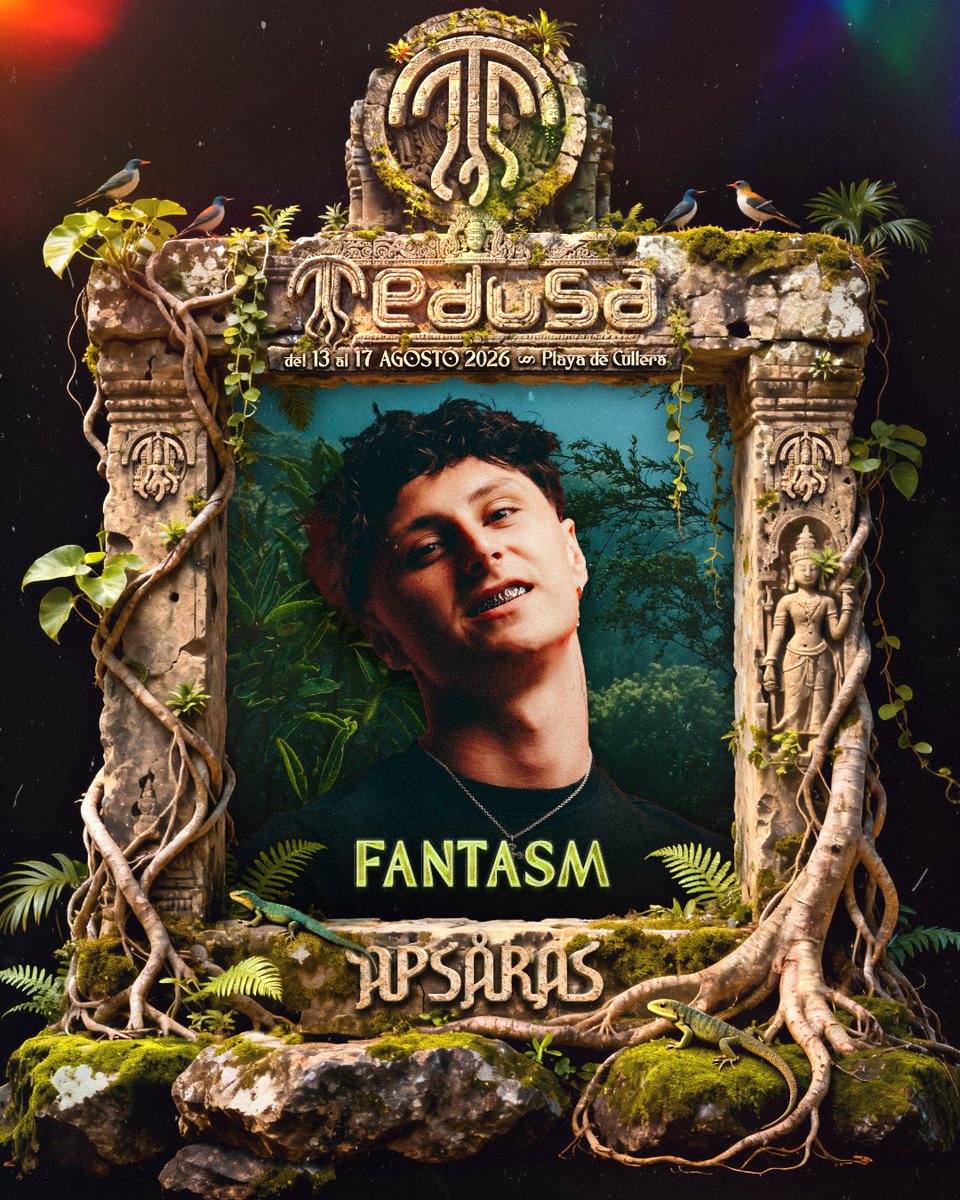 ¿Lo queréis? Lo tenéis. Fantasm se une al Medusa 📌¡𝐒𝐎𝐑𝐓𝐄𝐀𝐌𝐎𝐒 𝟐 𝐀𝐁𝐎𝐍𝐎𝐒 𝐆𝐄𝐍𝐄𝐑𝐀𝐋𝐄𝐒! 𝐏𝐚𝐫𝐚 𝐩𝐚𝐫𝐭𝐢𝐜𝐢𝐩𝐚𝐫 𝐞𝐧 𝐞𝐥 𝐬𝐨𝐫𝐭𝐞𝐨:     

Síguenos @medusa_festival y haz RT. Anunciaremos ganadores el 19/12. Suerte!