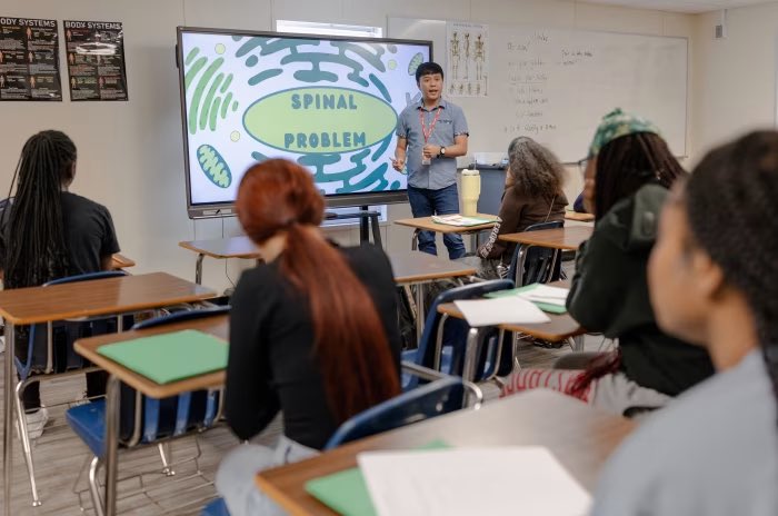 Hospitals are pipelining talent from local high schools. Seems a smart practice for many companies, as opens the opportunity for 18 year old kids to skip an otherwise frivolous, spendthrift 4 years and immediately add value in society in serving people while growing long-term