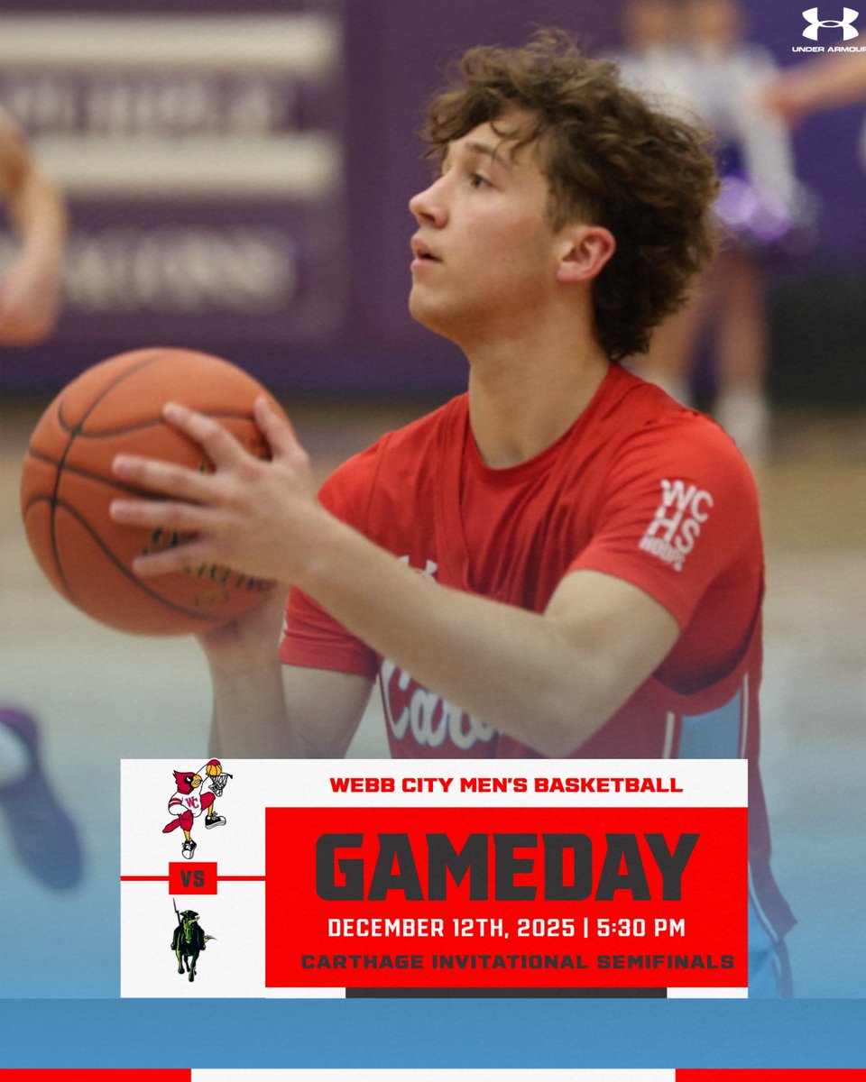 Cards back at it tonight in the semifinals of the Carthage Invitational against Shawnee Mission South 🔥🚾🏀🔥 #wchoops