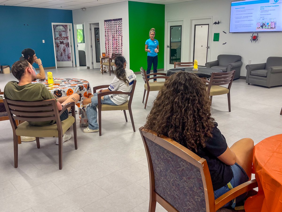 Grateful for this amazing group of Rollins College undergraduates who visited The WASH Foundation headquarters in Orlando for a service‑learning day designed by a Rollins graduate capstone team focused on WASH initiatives! #WASHforAll