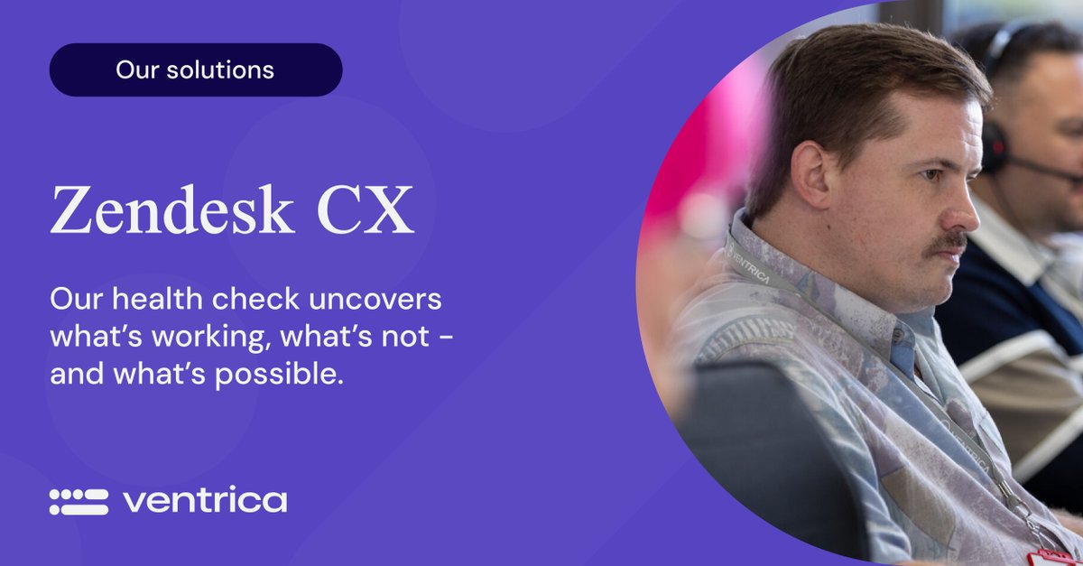 When did your customer journey last get a proper check-up? Our Zendesk health check takes a deep dive into your CX setup - pinpointing friction, unlocking insight, and showing you exactly where to invest for impact.
hubs.li/Q03WWqPz0