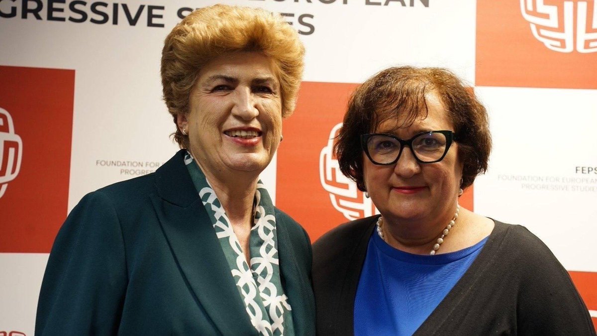 Proud to call Maria João Rodrigues a comrade and to have fought beside her. As FEPS president, she showed what real feminist, progressive leadership looks like — principled, bold, and unafraid to challenge power.
Thank you, Maria, for your courage and your example. ✊🌹