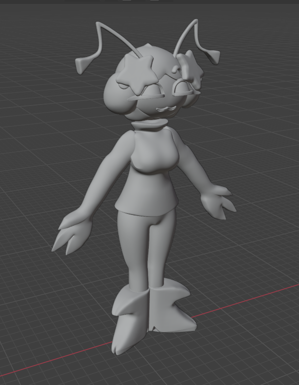 LoonaModel40852's tweet photo. D thag OC in Blender https://t.co/NO76zAOwSh