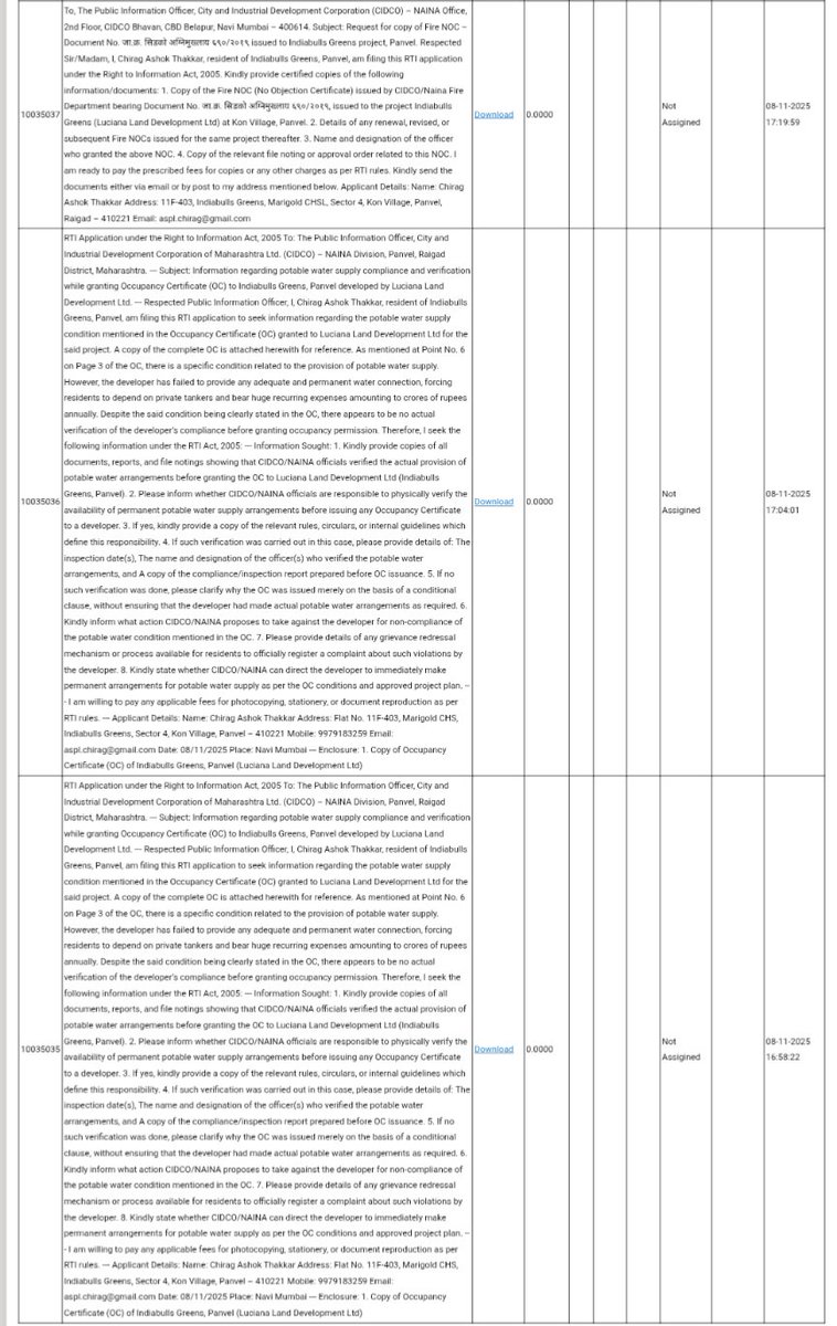 kingchirag's tweet photo. @CIDCO_Ltd I have filled the RTI &amp; more than 1 month completed, no PIO officer is yet assigned, First reply to my RTI then promote the Exhibitions.

@mieknathshinde
@Dev_Fadnavis 
@CIDCO_Ltd 
@AjitPawarSpeaks 
@PMOIndia @narendramodi @CMOMaharashtra @AmitShah https://t.co/F3P0As2Dlw
