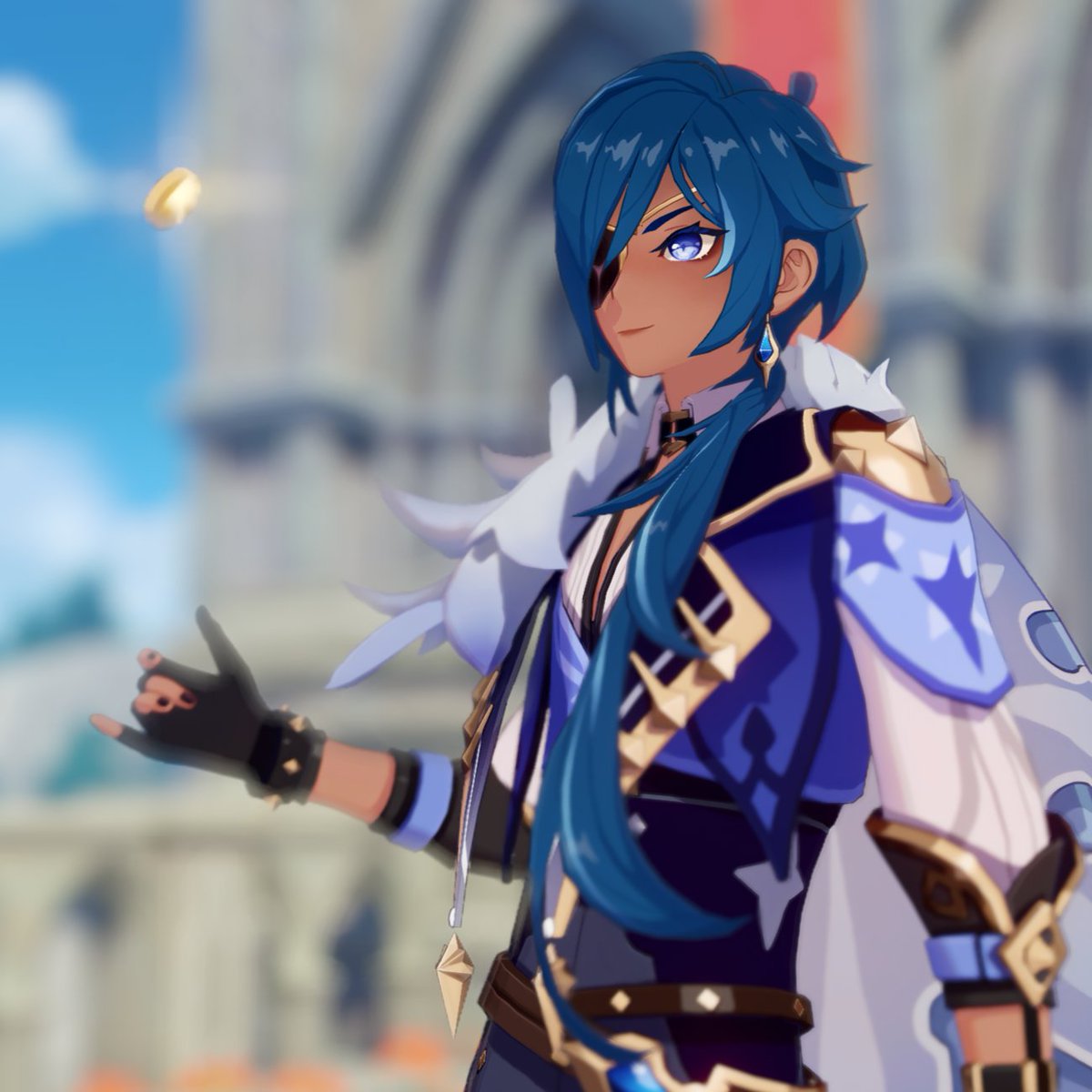 kyomon_o's tweet photo. Kaeya mod is up!! He's so handsome :D https://t.co/f58oMTg3pW