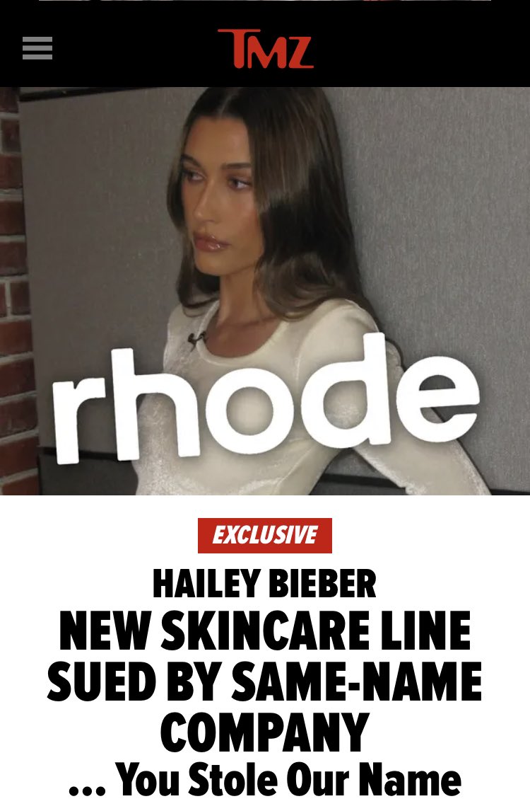 Some Facts About Rhode ( Hailey Bieber Brand) Copying Ideas From Rare Beauty And Other Brands

-Thread🧵