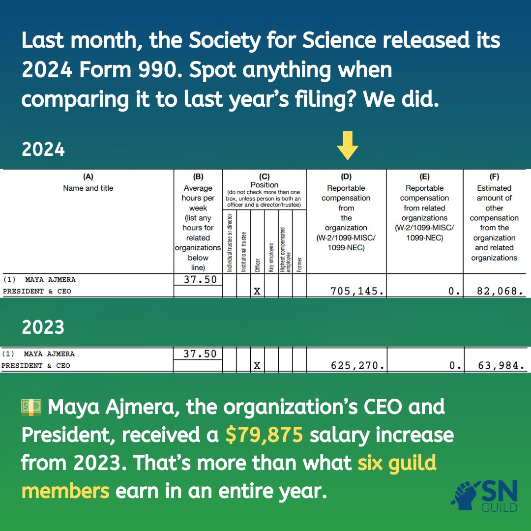 Science News Media Guild tweet media