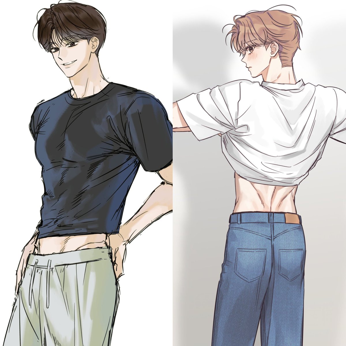 THIS POWERCOUPLE

THE ALPHA                                       HIS OMEGA