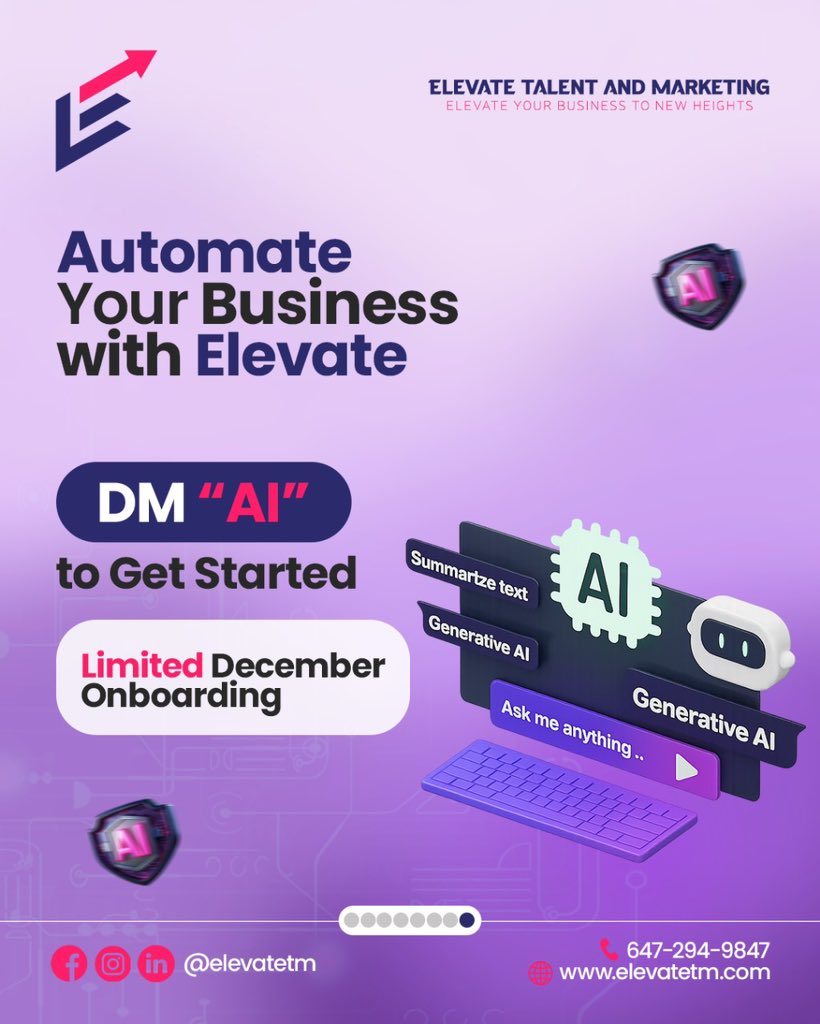 Elevate Talent & Marketing tweet media