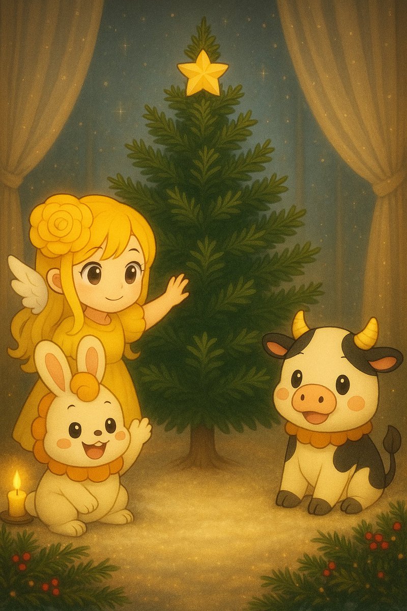 marioki_x's tweet photo. 🪽Xmas飾り付け🎄
やさしい光に包まれる、ほっこりクリスマス✨
よかったらのぞいてみてね🪽🎄

#Xmas #クリスマス #Christmas #Animation #癒し #可愛い #ほっこり #絵本風 #天使 #shorts #marioki https://t.co/TOmJyJBZf7