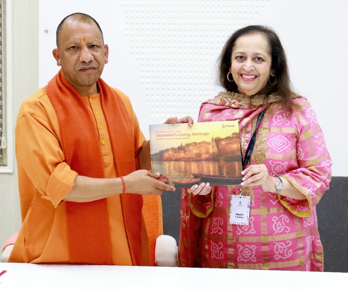 मुख्यमंत्री श्री <a href="/myogiadityanath/">Yogi Adityanath</a> जी महाराज से आज लखनऊ में श्रीमती स्वाति पीरामल जी ने शिष्टाचार भेंट की।