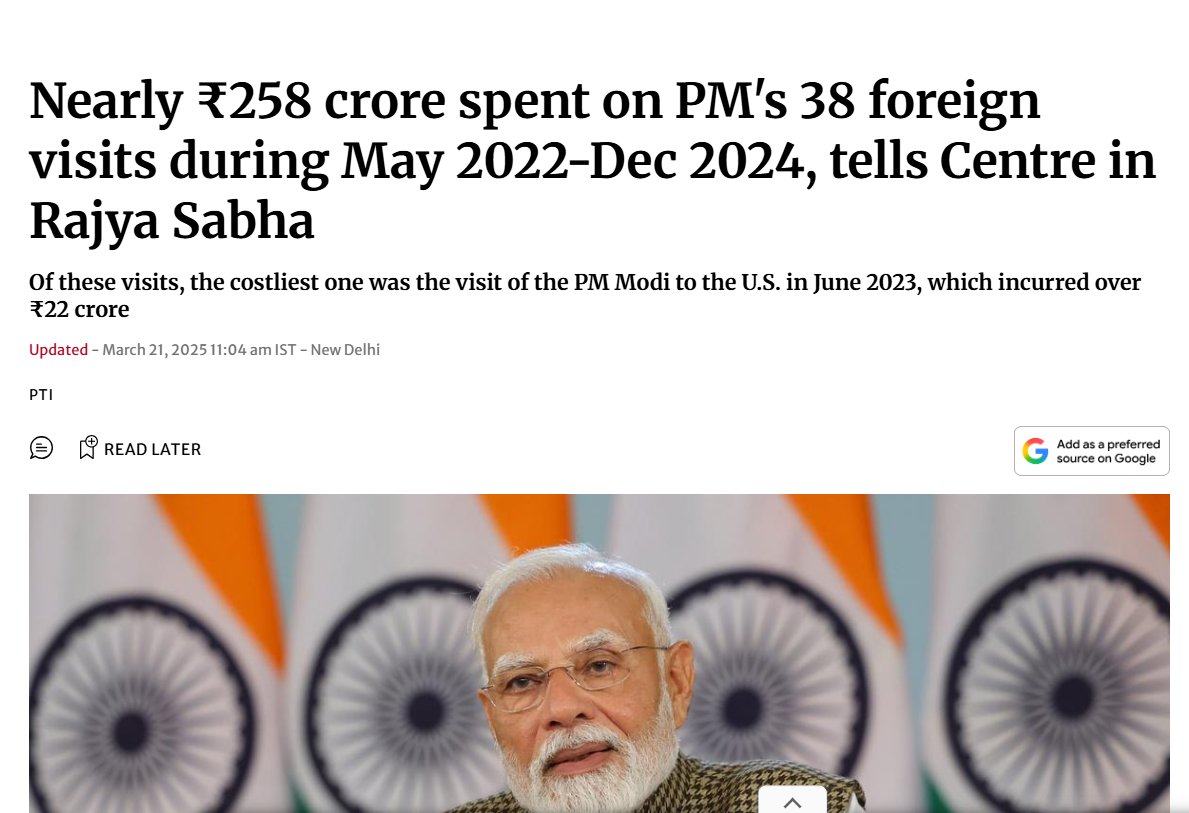 sidd_sharma01's tweet image. 🔥🚨𝐎𝐨𝐨𝐡𝐡𝐡 𝐋𝐚𝐥𝐚🚨🔥

𝐏𝐌 𝐌𝐨𝐝𝐢'𝐬 𝐚𝐛𝐬𝐨𝐥𝐮𝐭𝐞𝐥𝐲 "𝐅𝐫𝐞𝐞 𝐨𝐟 𝐂𝐨𝐬𝐭 / 𝐅𝐎𝐂" 𝐯𝐢𝐬𝐢𝐭 𝐃𝐞𝐭𝐚𝐢𝐥𝐬, 𝐟𝐨𝐫 𝐚 𝐜𝐡𝐚𝐧𝐠𝐞 &amp;amp; 𝐬𝐮𝐩𝐫𝐢𝐬𝐞 - 𝐀𝐧𝐨𝐭𝐡𝐞𝐫 #𝐑𝐓𝐈 𝐑𝐞𝐩𝐥𝐲 𝐑𝐞𝐜𝐢𝐞𝐯𝐞𝐝:

🔸Last I had sought an #RTI Reply from High Commission…
