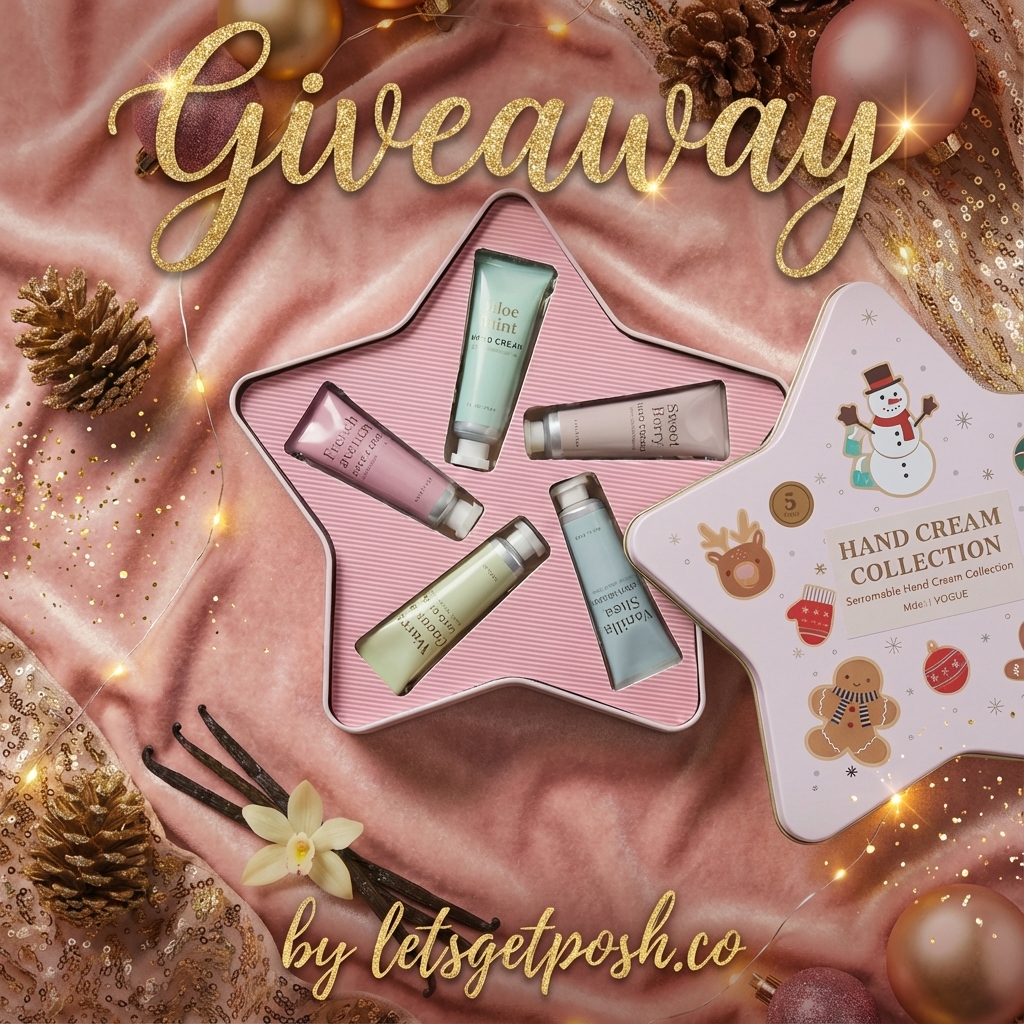 letsgetposh_co's tweet image. ✨💖 HAND CREAM COLLECTION HOLIDAY GIVEAWAY 💖✨ 

#giveaway #giveawayalert #giveawaytime #contest #competition #contestalert #entertowin #freebies #winner #gifts #sweepstakes #pr #prpackage #prpakages #skincare #lotion #lipcare #handcream

gleam.io/0ySOL/-hand-cr…