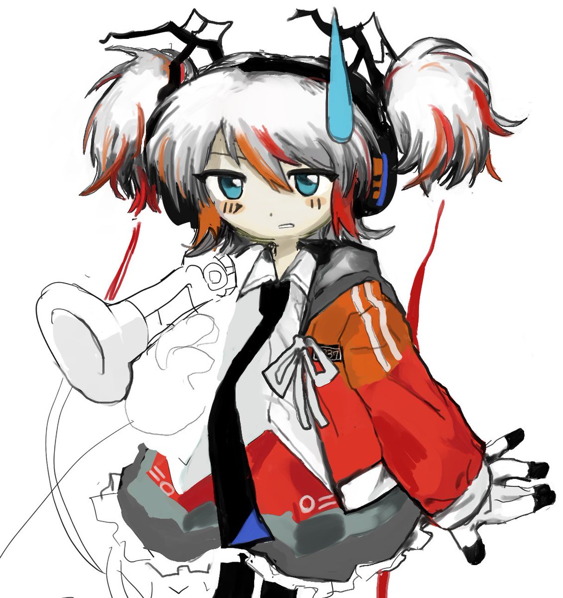9_ytf's tweet photo. 描き終わってないのに表情差分だけ一丁前にある https://t.co/oH6PphqjBn