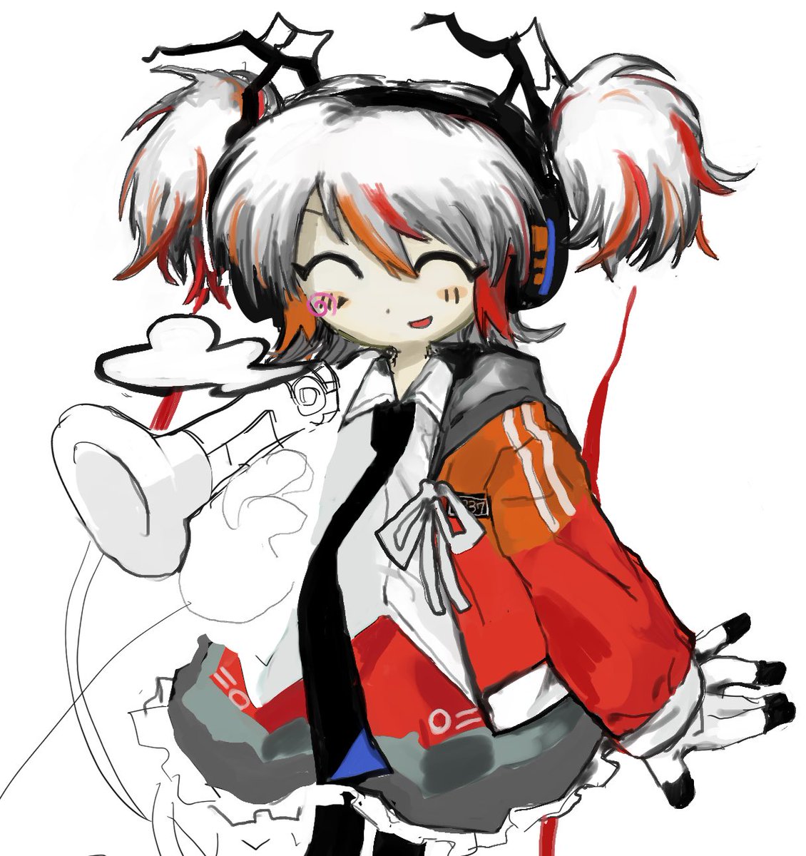 9_ytf's tweet photo. 描き終わってないのに表情差分だけ一丁前にある https://t.co/oH6PphqjBn