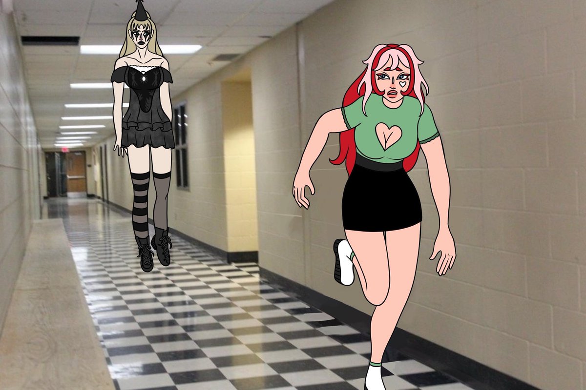 lilkabii's tweet photo. pinned art of mine and Ash baby's personas because I'm sick of seeing my face every time I click on my profile ! https://t.co/dj0bUgnyHr