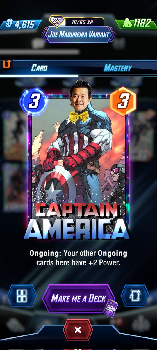 RabbitSweetHS's tweet image. #マーベルスナップクソコラグランプリ #マベスナクソコラグランプリ