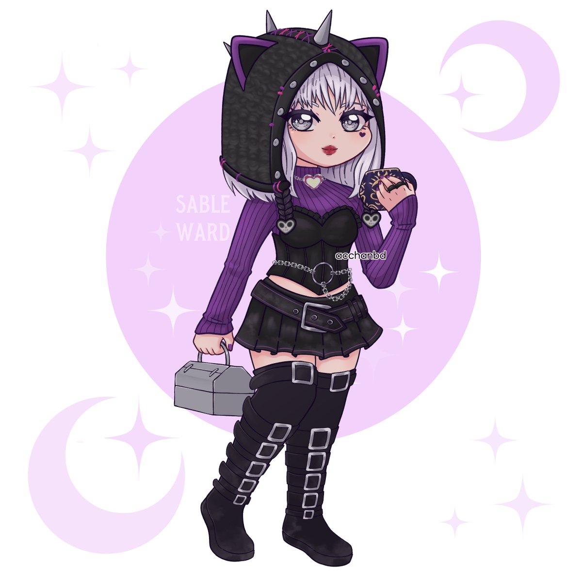 AcchanBD's tweet photo. 💫Sable Ward💜

#SableWard #dbdfanart #dbd #digitalart #digitaldrawing https://t.co/WW5xMgalfX