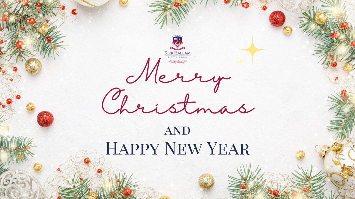 The 6th Form has officially broken up for the holidays! Wishing all our students and families a very Happy Christmas from all the staff. 🎄✨
#6thForm  #ALevels