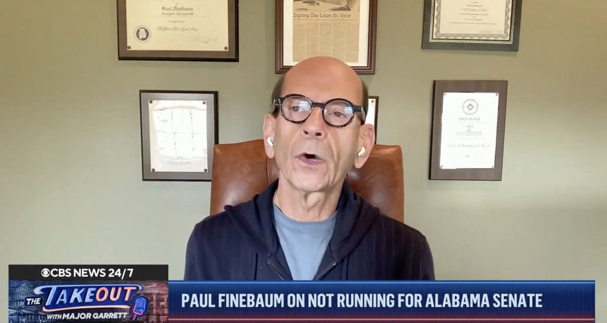awfulannouncing's tweet image. Paul Finebaum says he couldn’t run against ‘woke Disney’ in Alabama senate campaign dlvr.it/TPnFQm