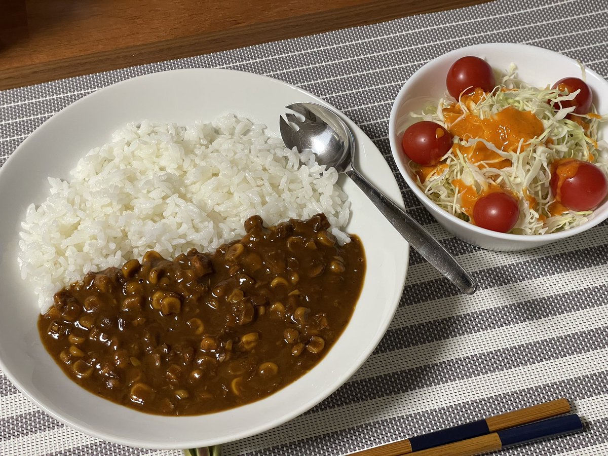 🌽＼カレー！／🍛 #金曜カレー